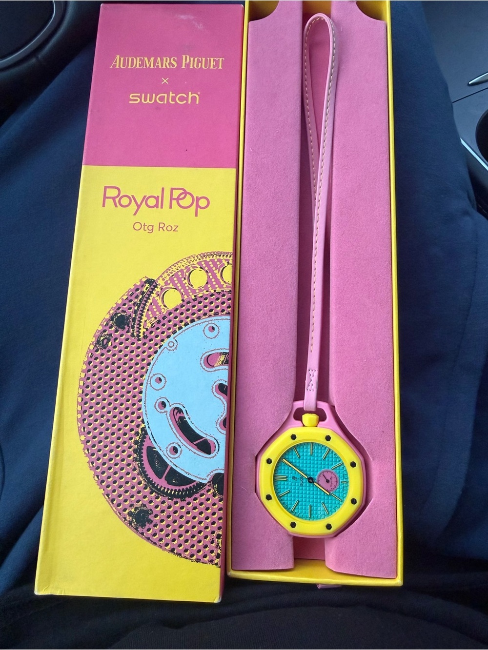 Swatch x AP Royal POP
Collaboration Pocket Watch